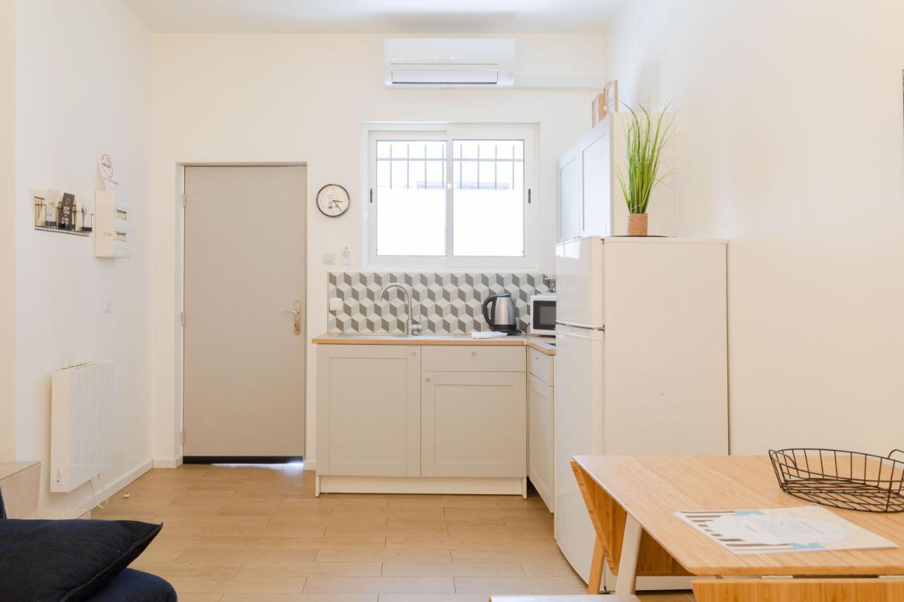 Studio Family Blancarde 4 Pers Parking Clim Marseille Ngoại thất bức ảnh